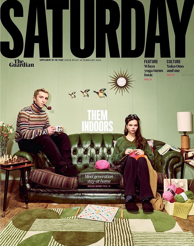 A capa do The Guardian Saturday.jpg